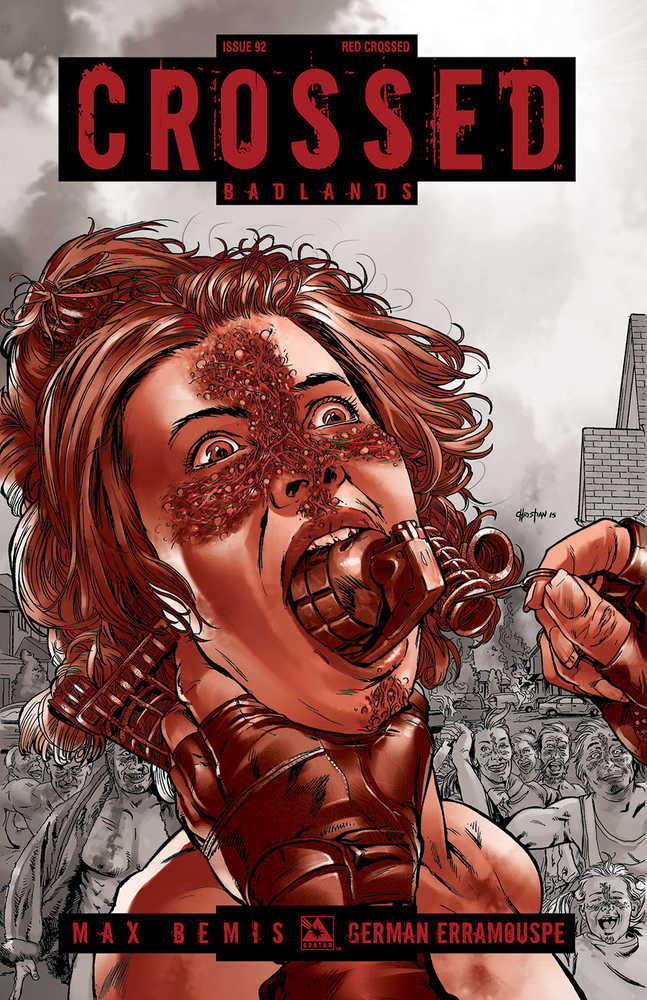 Crossed Badlands #92 Red Crossed Variant (Mature) 