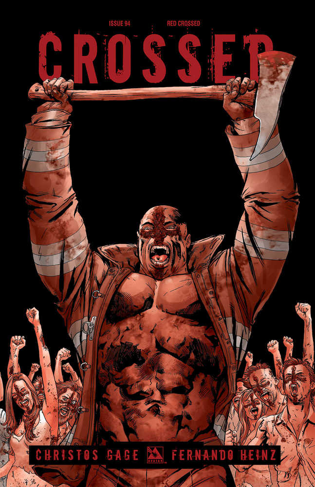 Crossed Badlands #94 Red Crossed Variant (Mature) 