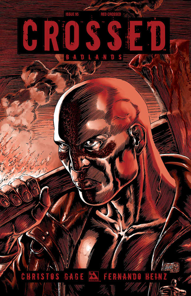 Crossed Badlands #95 Red Crossed Variant (Mature) 
