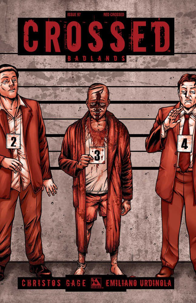 Crossed Badlands #97 Red Crossed Variant (Mature) 