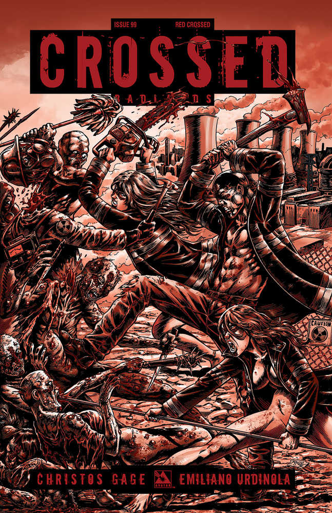 Crossed Badlands #99 Red Crossed Variant (Mature) 