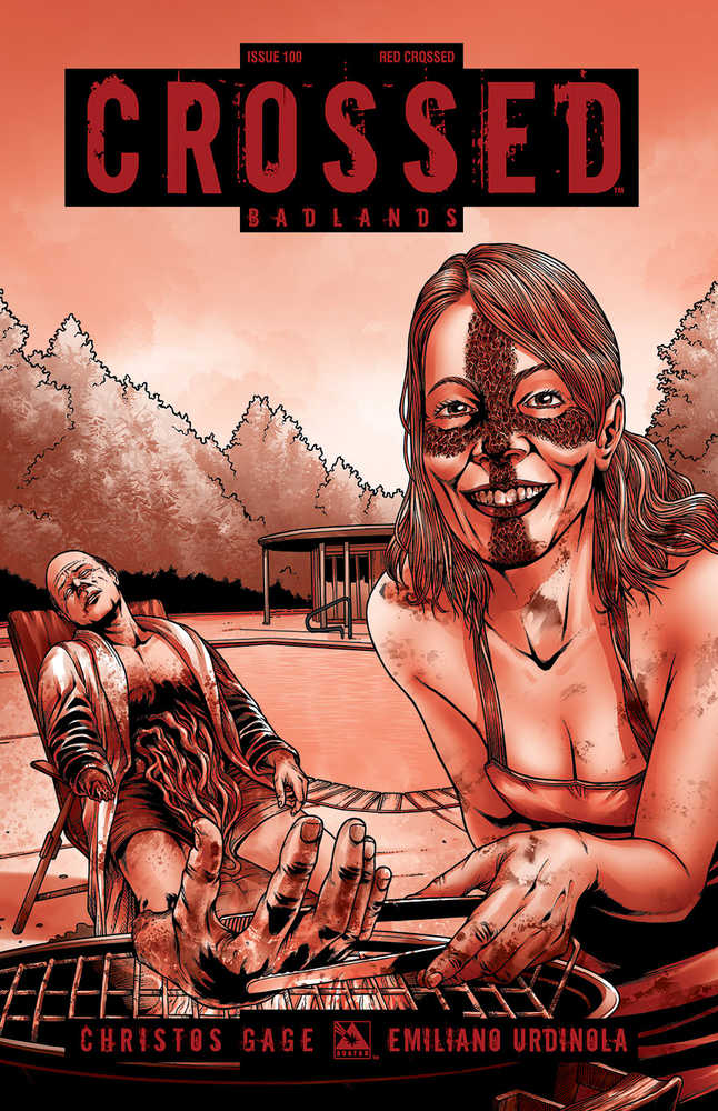 Crossed Badlands #100 Red Crossed Variant (Mature) 