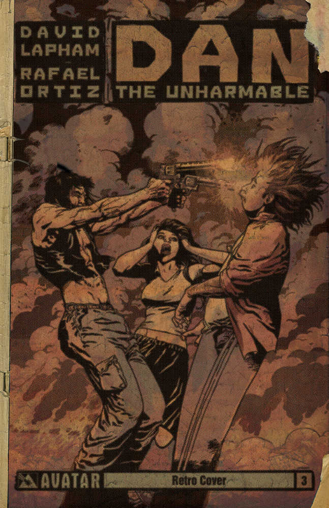 Dan The Unharmable #3 Retro Variant (Mature) 