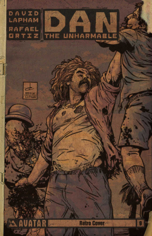 Dan The Unharmable #9 Retro Variant (Mature) 
