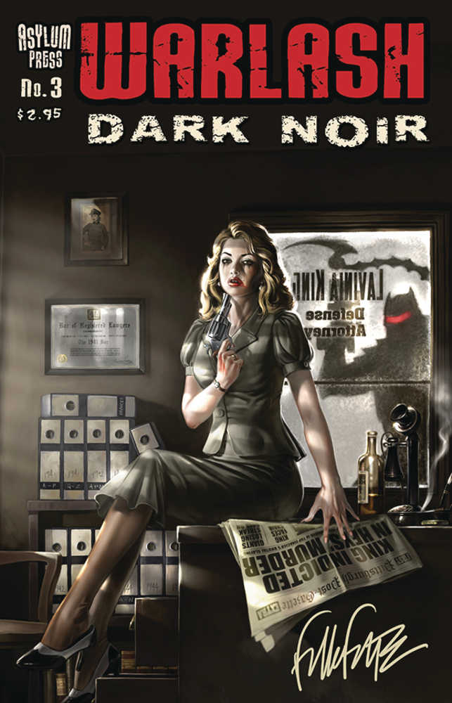 Warlash Dark Noir Signed Edition #3 (Of 3) 
