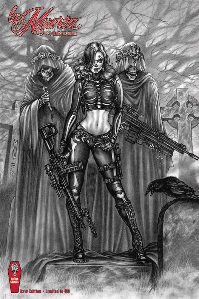 La Muerta Retailiation One Shot Monte Moore Raw Cover Edition (Mature)