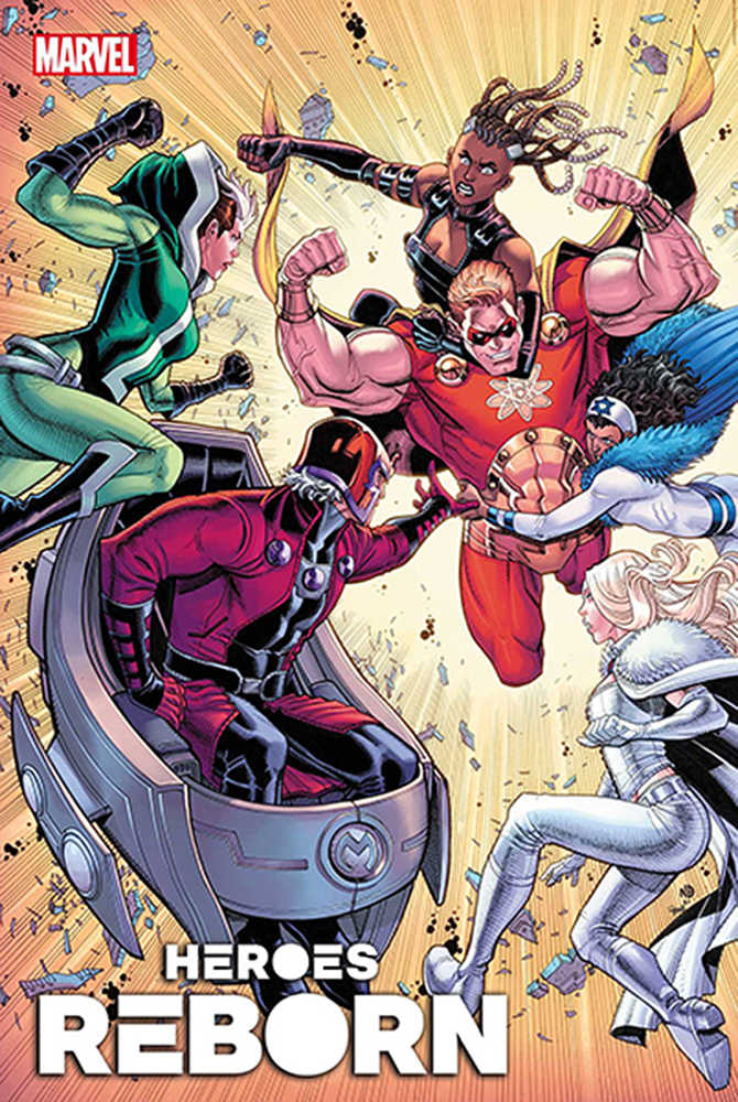 Df Heroes Reborn Magneto & Mutant Force #1 Spoiler Chang Signed