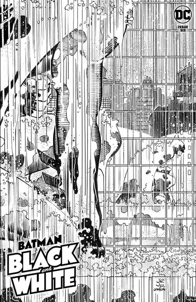 Df Batman Black & White #6 Snyder Signed 
