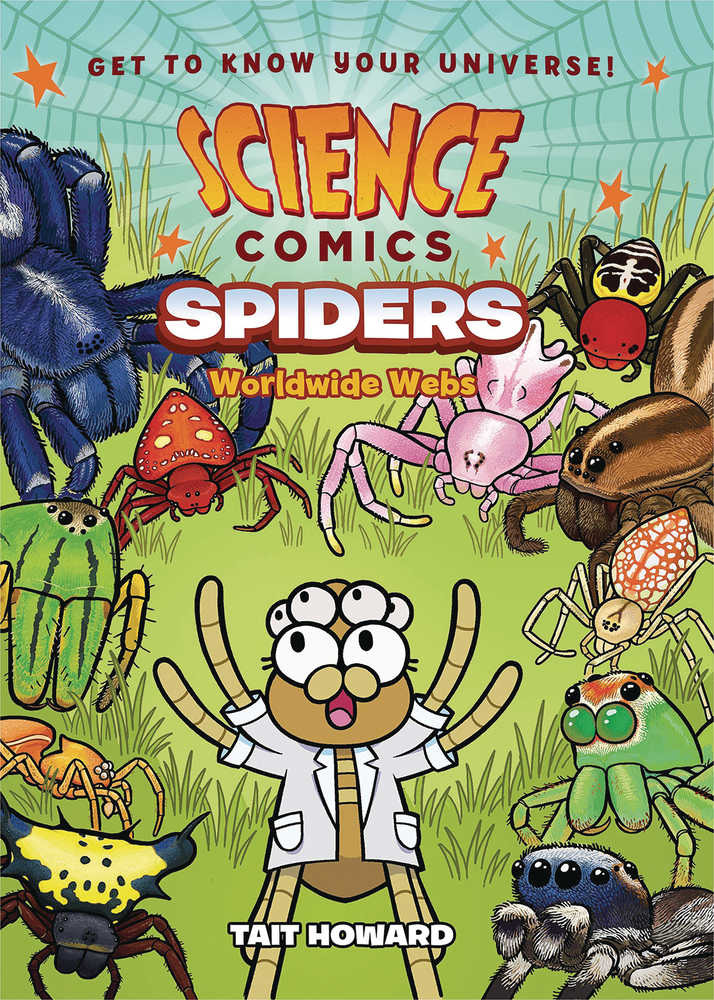 Science Comics Spiders Graphic Novel 