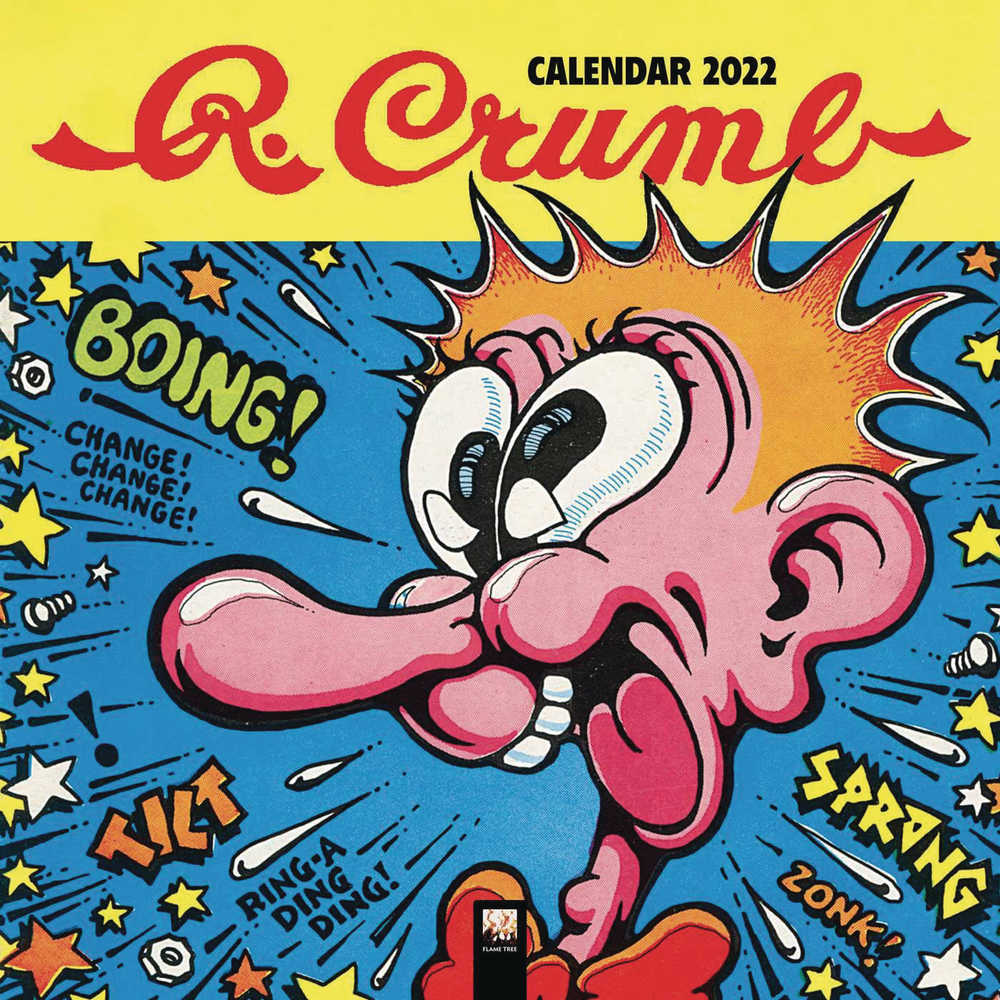 R Crumb Art 2022 Wall Calendar 