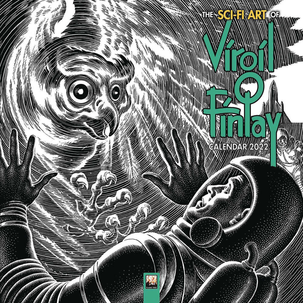 Sci Fi Art Of Virgil Finlay 2022 Wall Calendar 