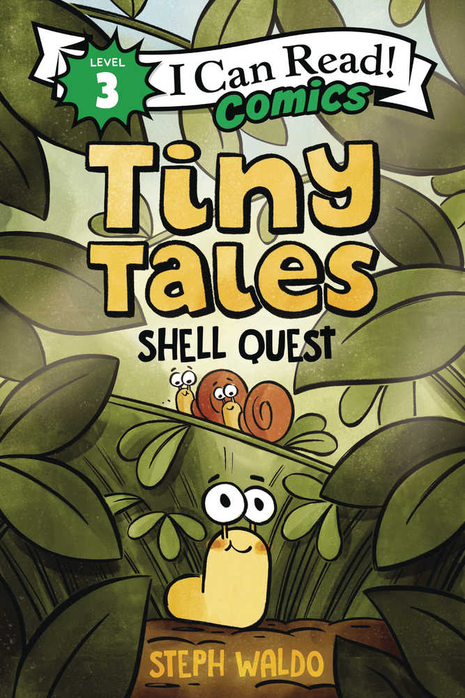 I Can Read Comics Level 3 Hardcover Graphic Novel Tiny Tales Shell Quest 