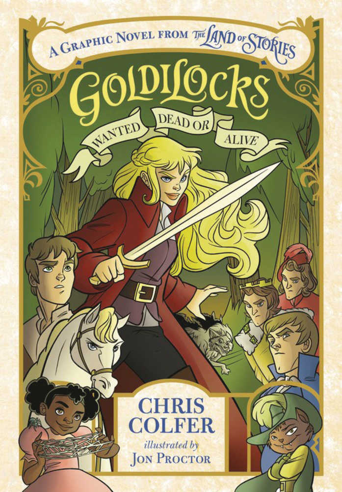 Goldilocks Wanted Dead Or Alive Graphic Novel 