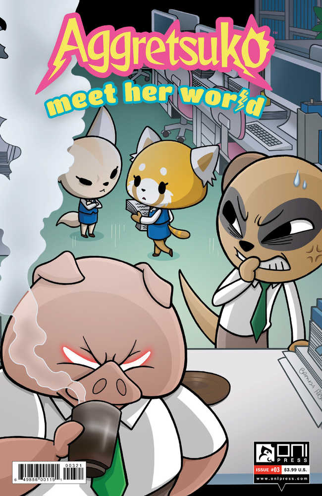 Aggretsuko Meet Her World #3 Cover B Hickey