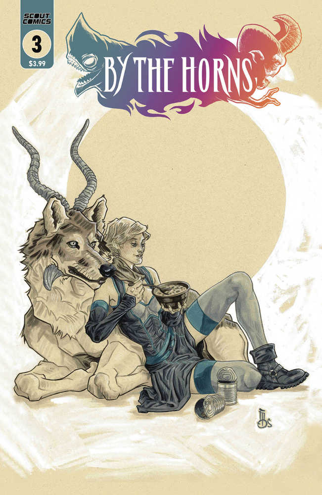 By The Horns #3 (Of 6) 10 Copy Mark Dos Santos Unlocked Cover