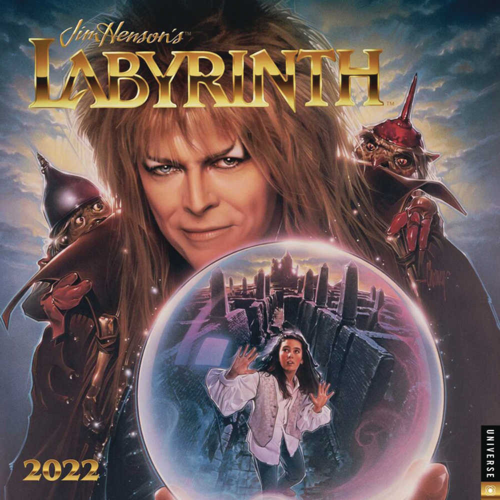 Jim Hensons Labyrinth 2022 Wall Calendar 