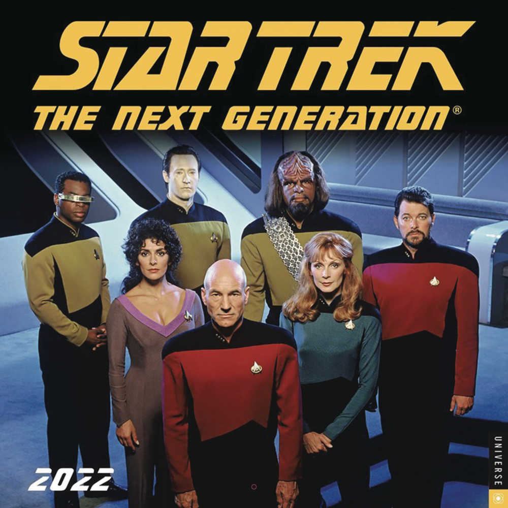 Star Trek Next Generation 2022 Wall Calendar 
