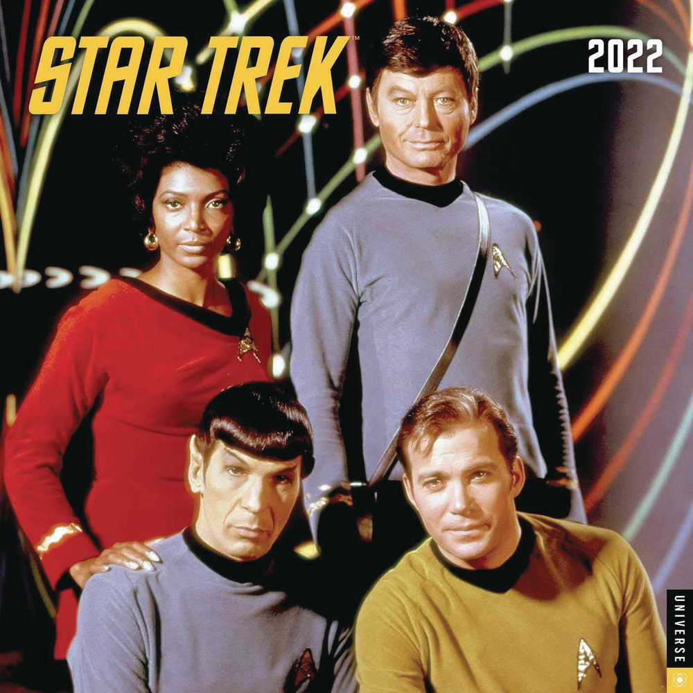 Star Trek Tos 2022 Wall Calendar 