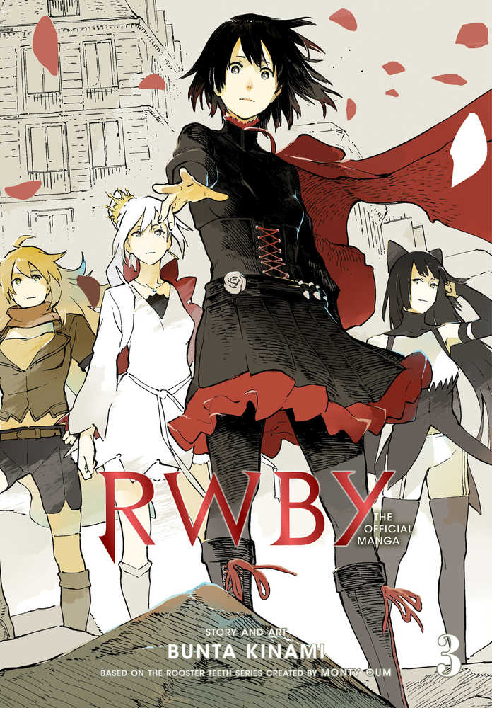 Rwby Official Manga Graphic Novel Volume 03 Beacon Arc 