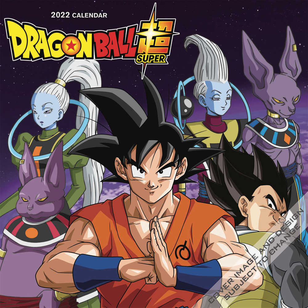 Dragonball Super 2022 Wall Calendar 