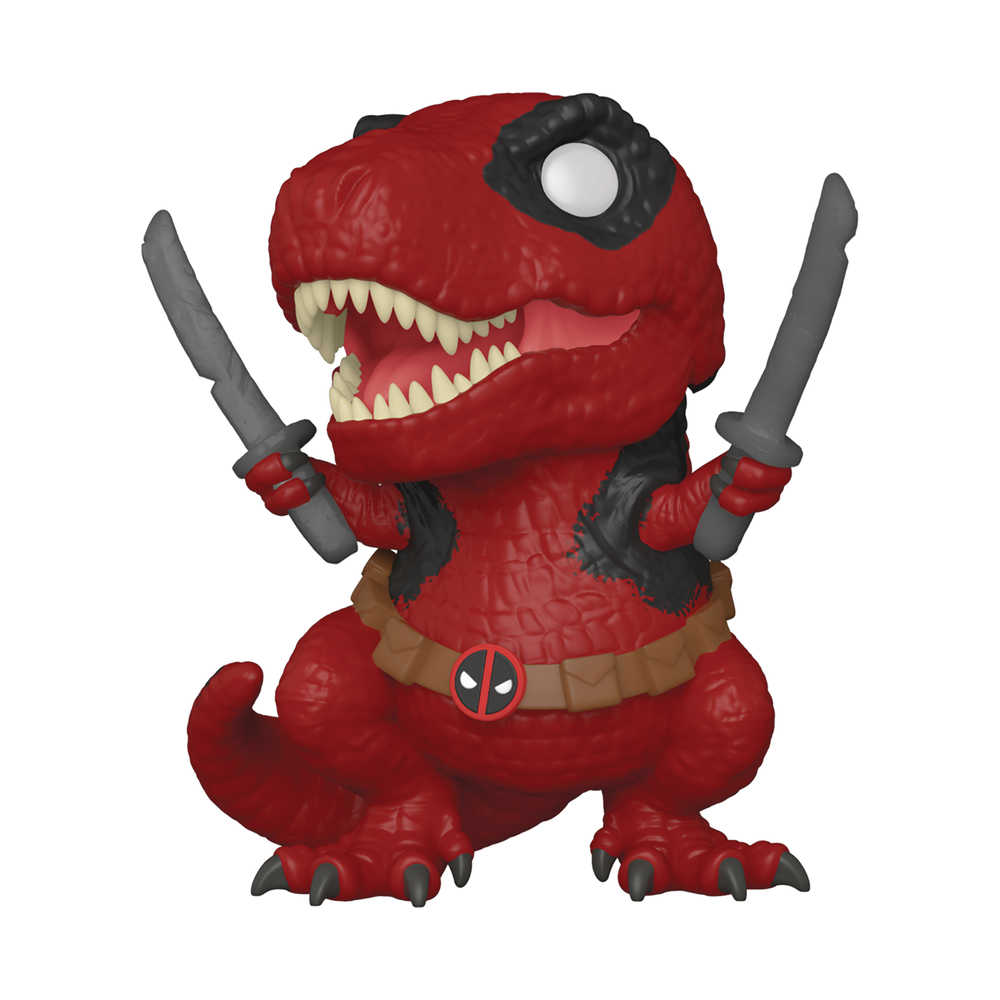 Pop Marvel Deadpool 30 Th Dinopool Vinyl Figure 