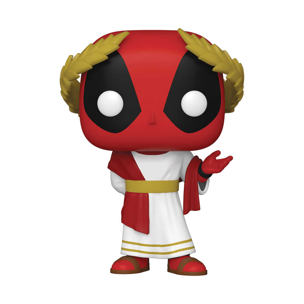 Pop Marvel Deadpool 30 Th Roman Senator Deadpool Vinyl Figure 