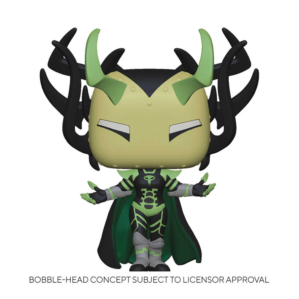Pop Marvel Infinity Warps Madame Hel Vinyl Figure 