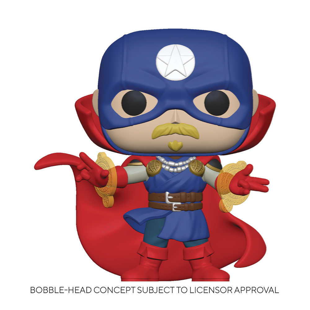 Pop Marvel Infinity Warps Soldier Supreme Vinyl Figure 