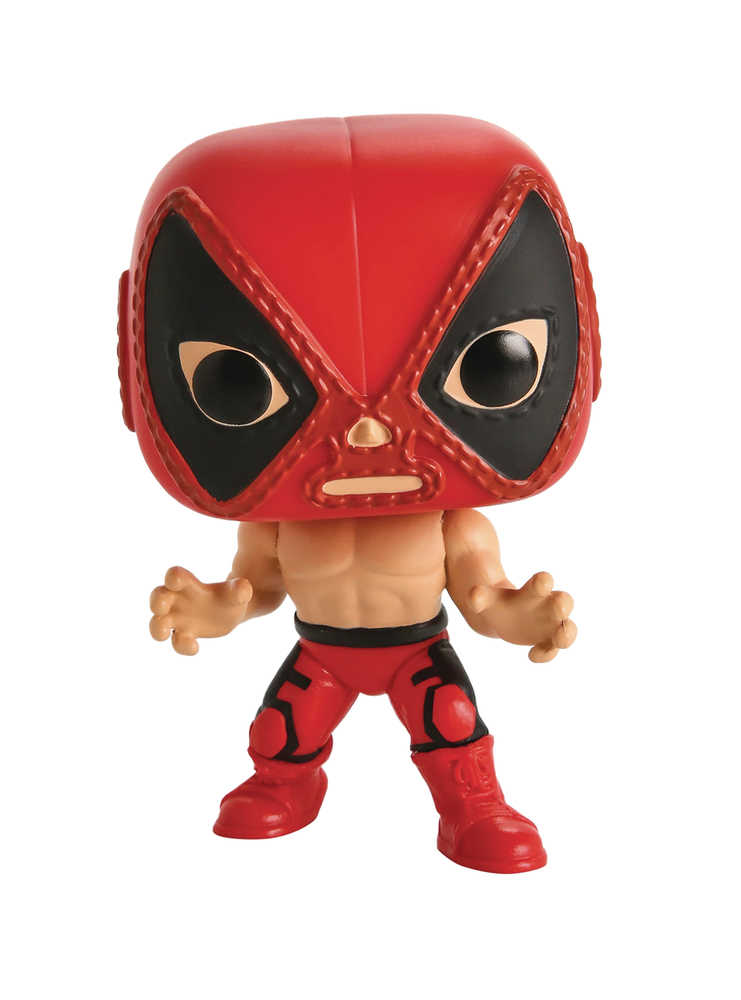 Pop Marvel Luchadores Deadpool Vinyl Figure 