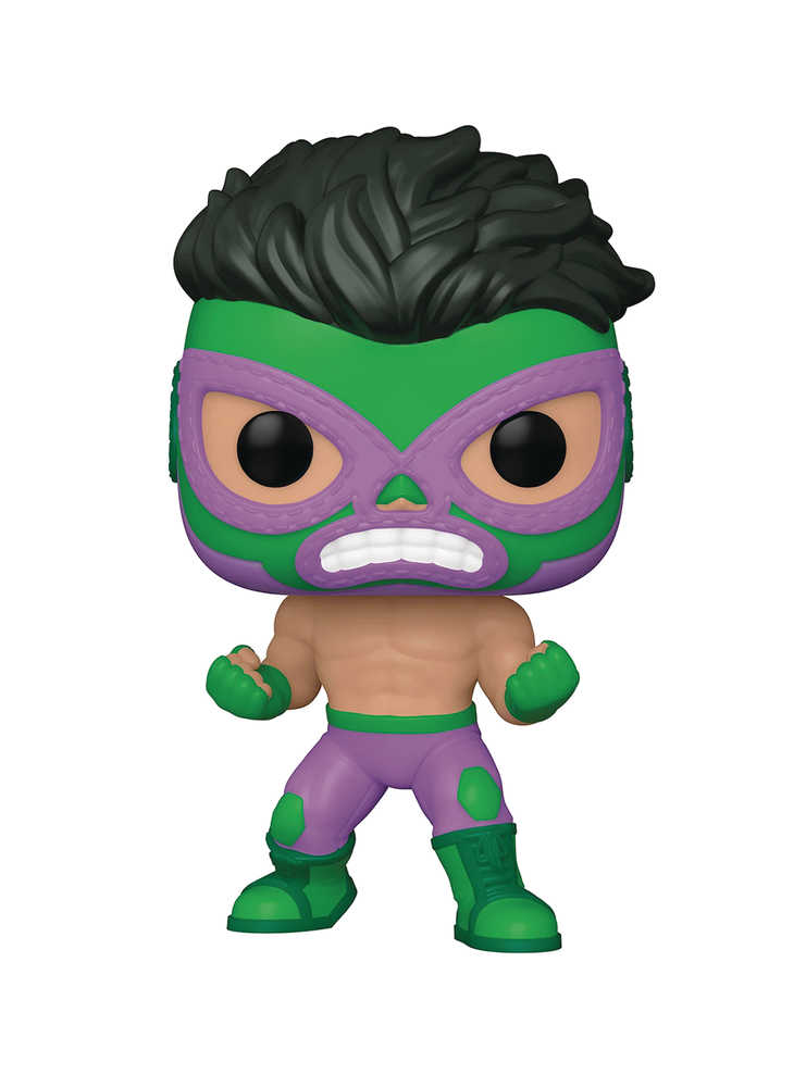 Pop Marvel Luchadores Hulk Vinyl Figure 