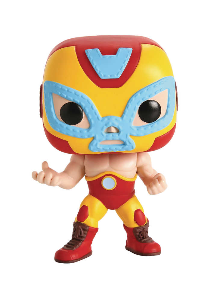Pop Marvel Luchadores Iron Man Vinyl Figure 