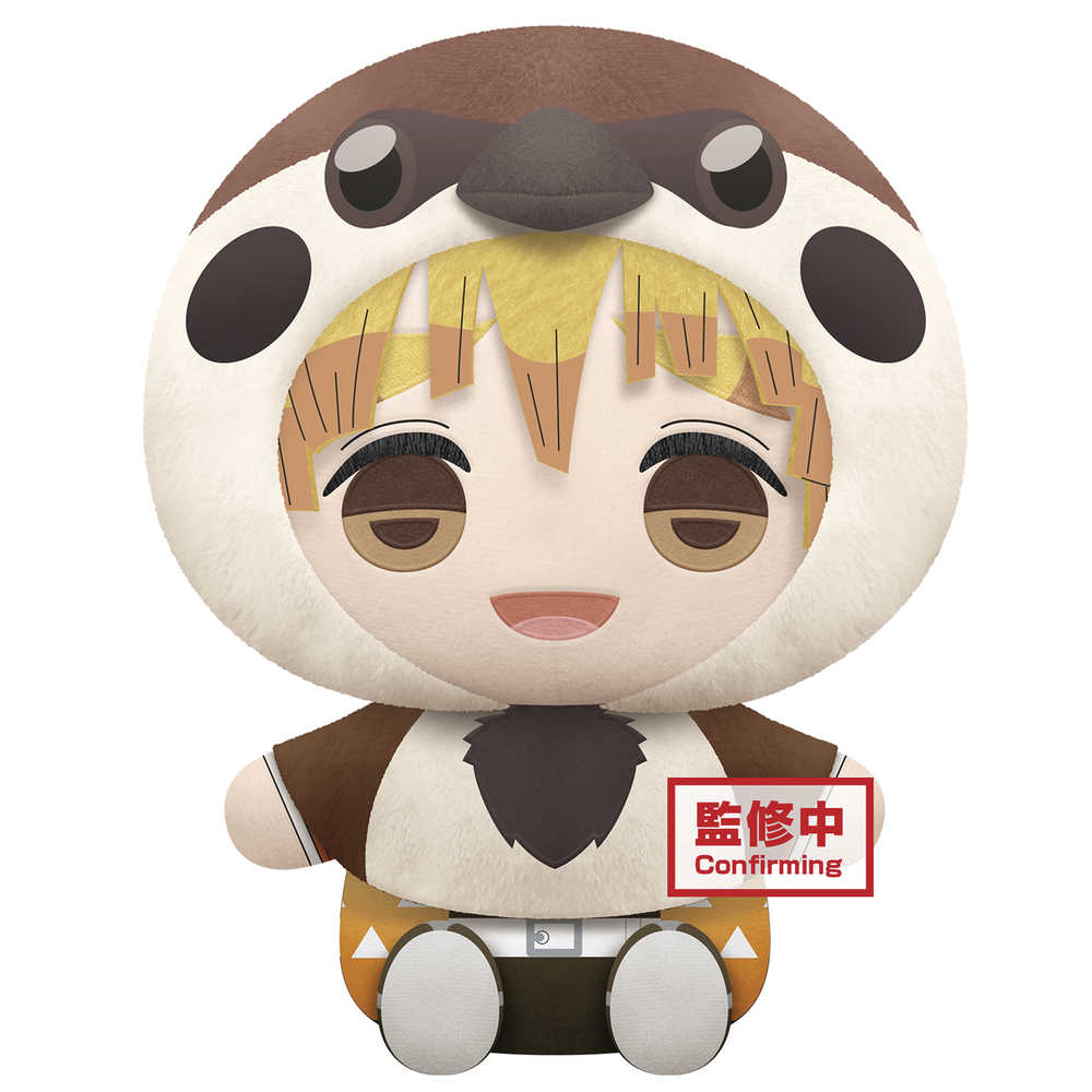 Demon Slayer Kimetsu Zenitsu Chuntaro Big Plush 