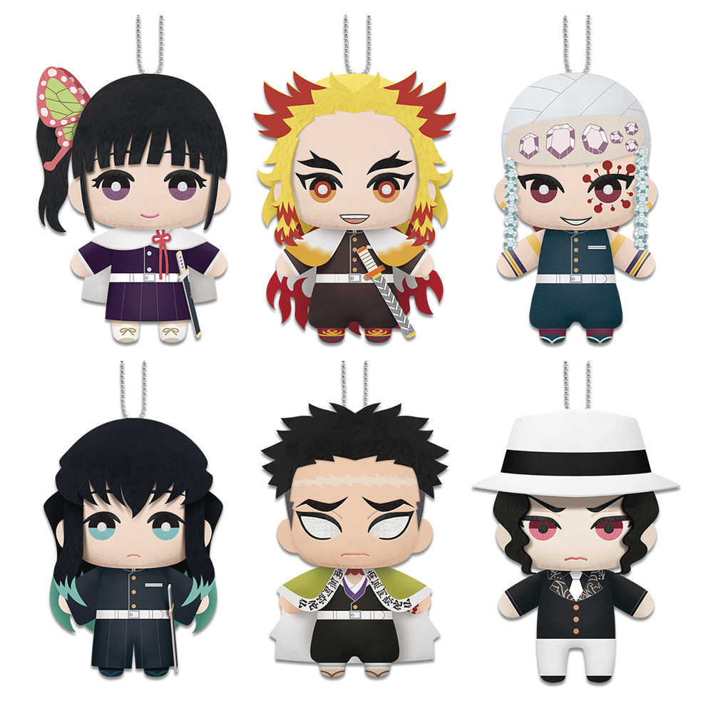 Demon Slayer Kimetsu 6.5 In Plush Ser 3 Assortment 