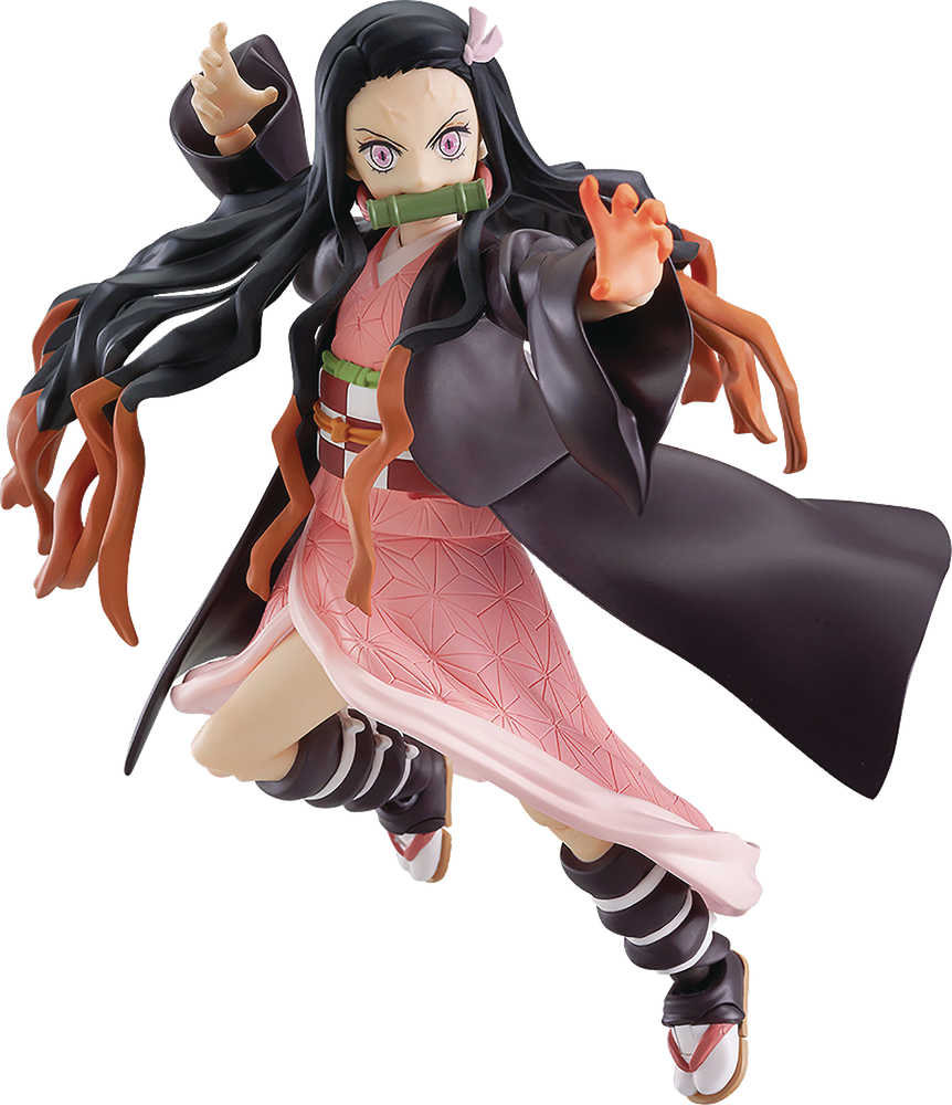 Demon Slayer Kimetsu Nezuko Kamado Figma Action Figure Deluxe Ver 