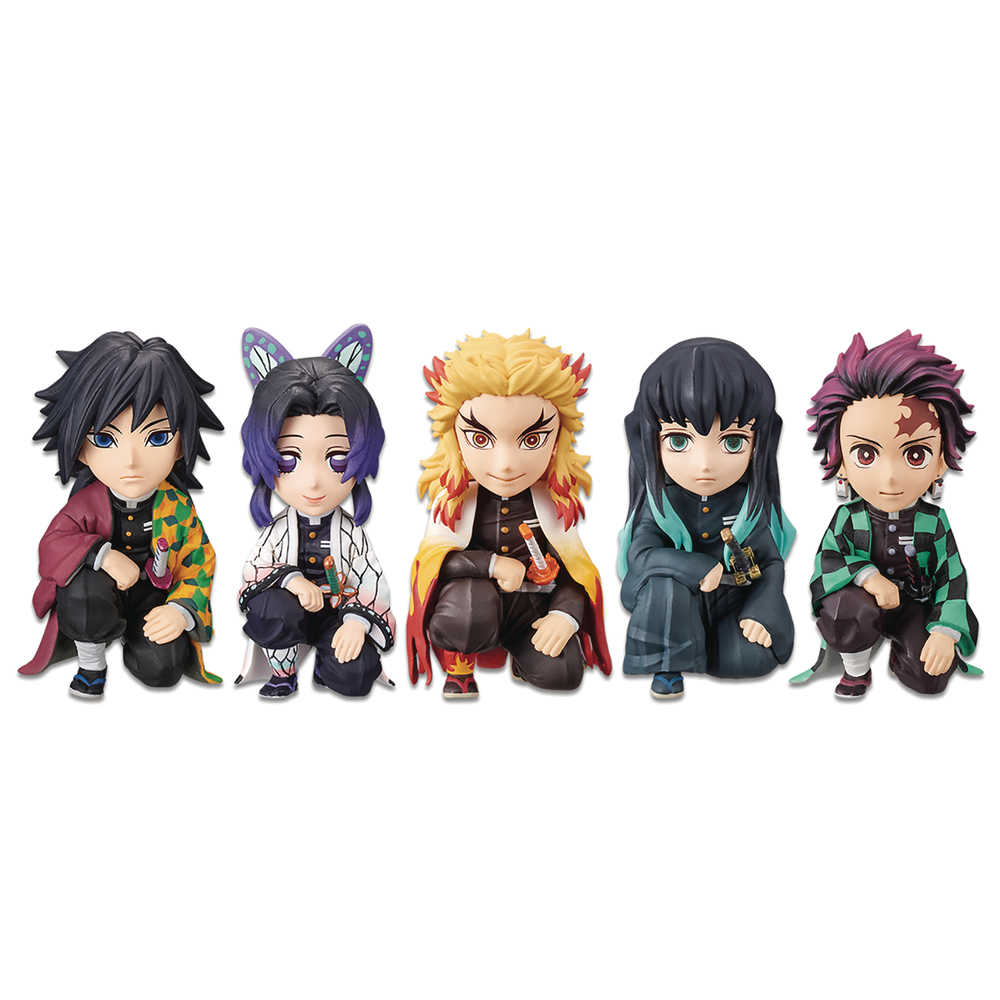 Demon Slayer Wcf Presence Of Oyakata Sama 12 Pc Bmb Figure Assortment