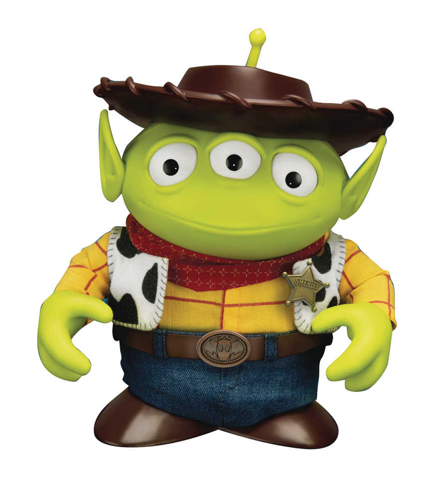 Toy Story Dah 025 Dynamic Heroes Alien Remix Woody Action Figure 