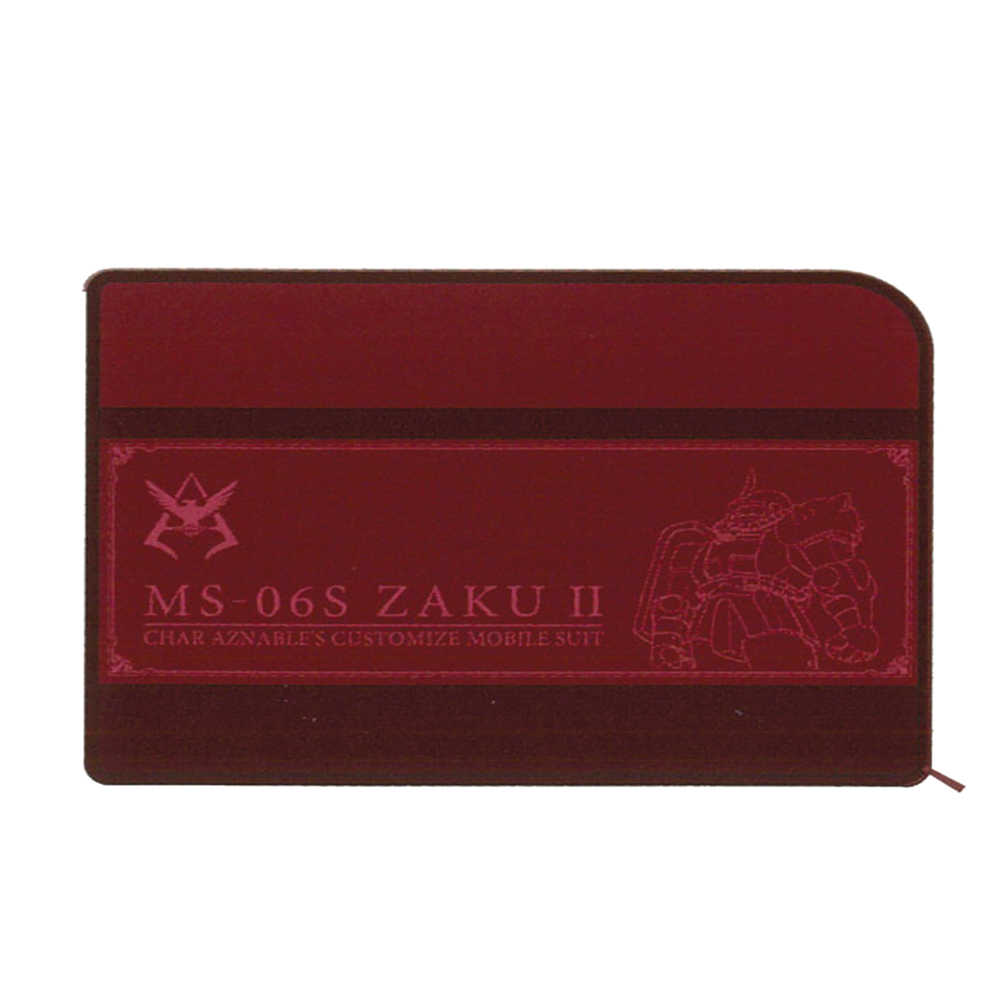 Gundam Stationary 7 Chars Zaku II Wide Multi Pen Case 