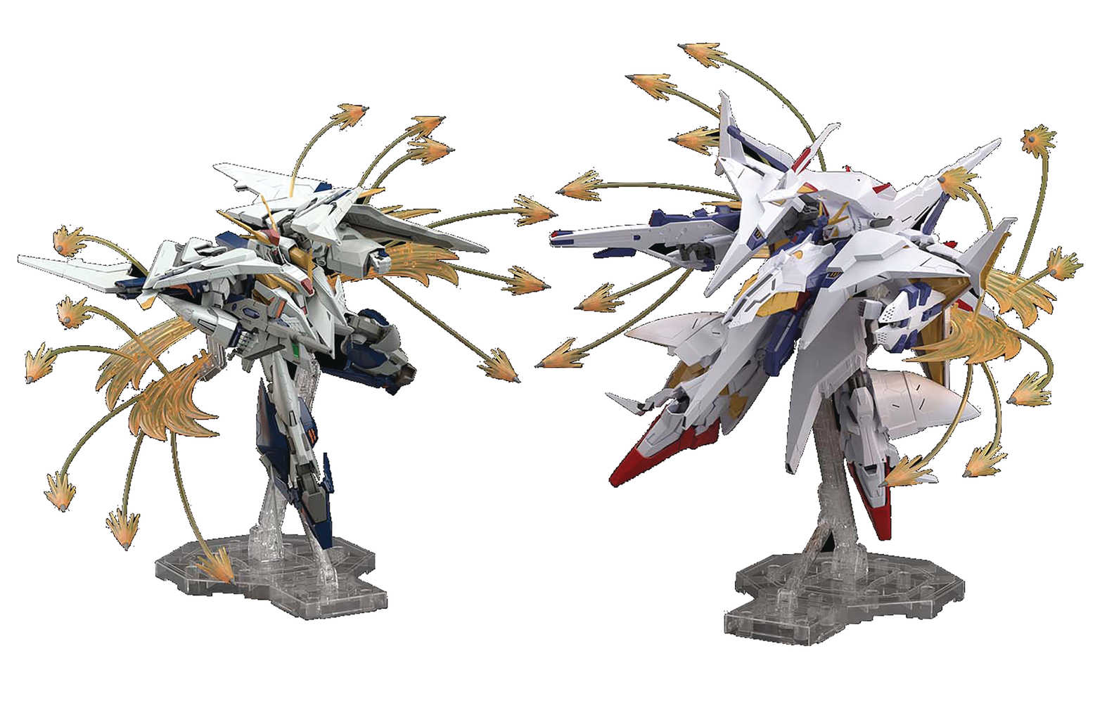 Xi Gundam vs Penelope Funnel Missile Effect Hguc Model Kit Set