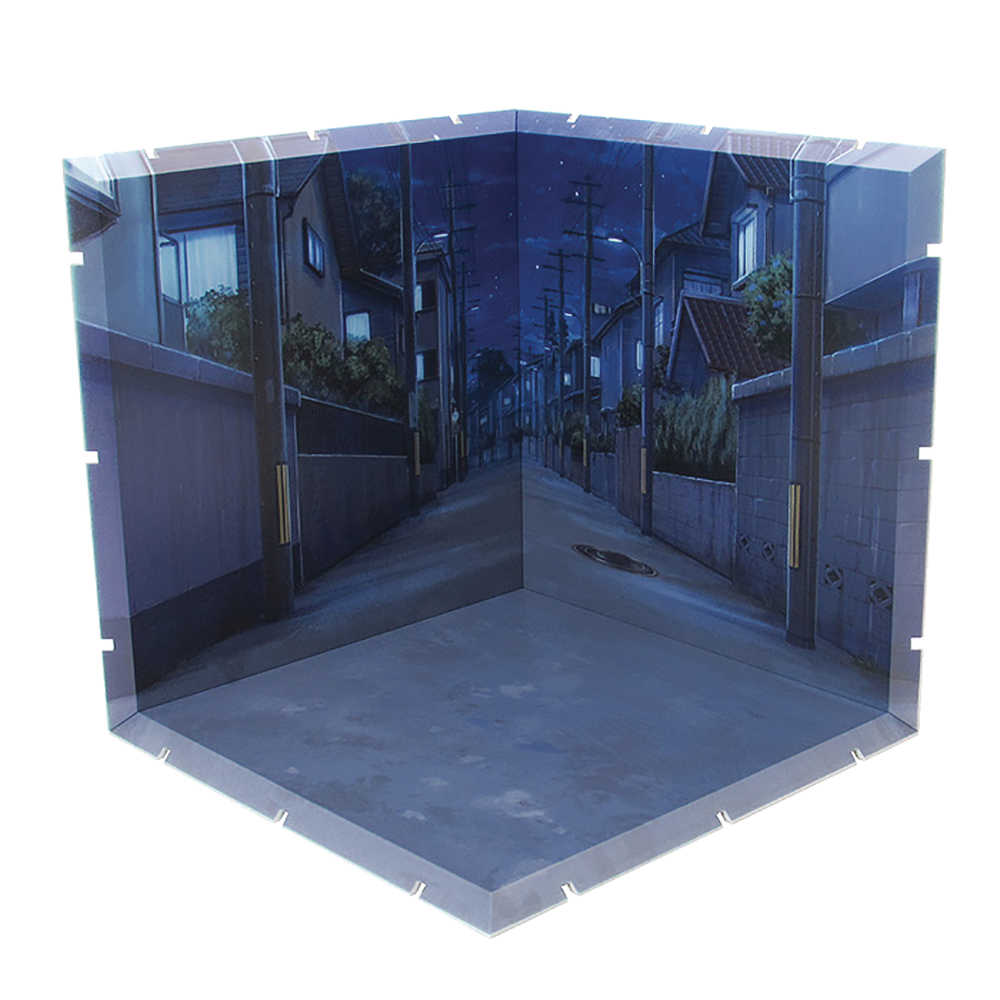 Dioramansion 150 Neighborhood At Night Figure Diorama 