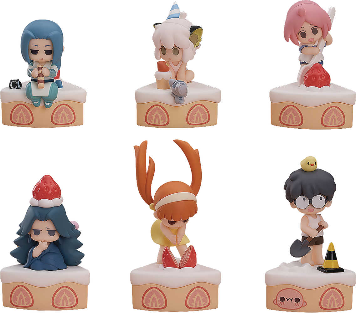 The Legend Of Hei Collector's Figure Happy Birthday 6 Pc Blind Mystery Box Display 