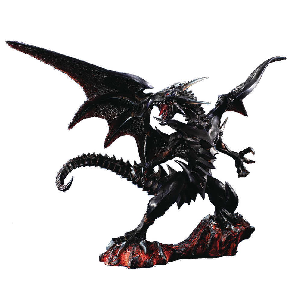 Yu Gi Oh Art Works Red Eyes Black Dragon PVC Statue 