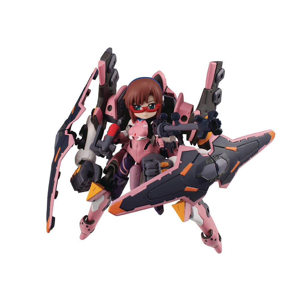 Desktop Army Evangelion Movie Mari & Evangelion 8 Figure 