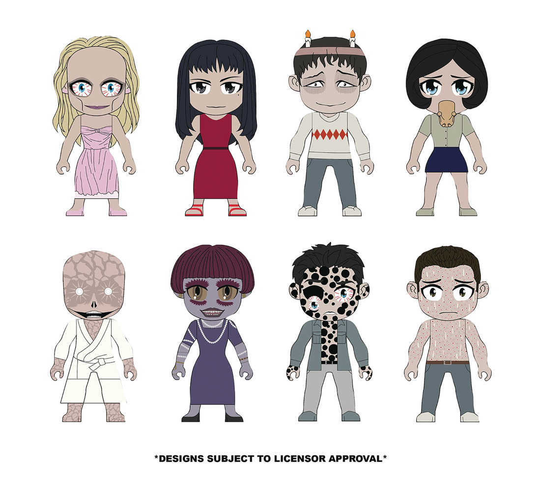 Junji Ito Kawaii Titans 18 Pc Mini Figure Disp  