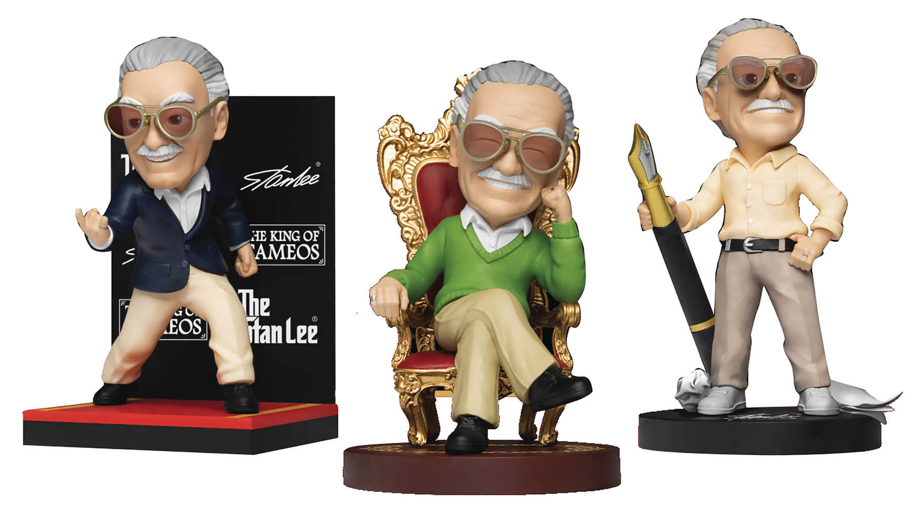 Stan Lee Series Mea 023 3 Pc Figure Set 