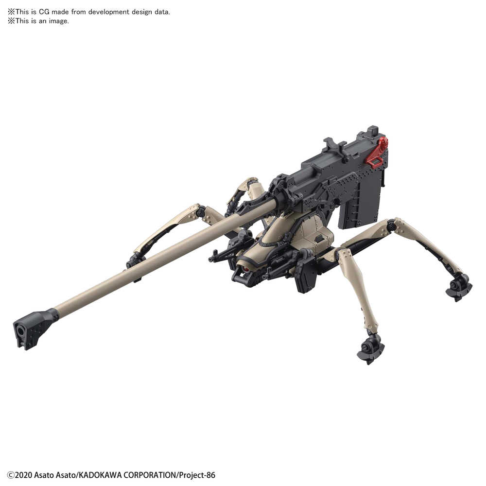 86 Juggernaut Long Range Cannon Spirits Hg 1/48 Model Kit (Net