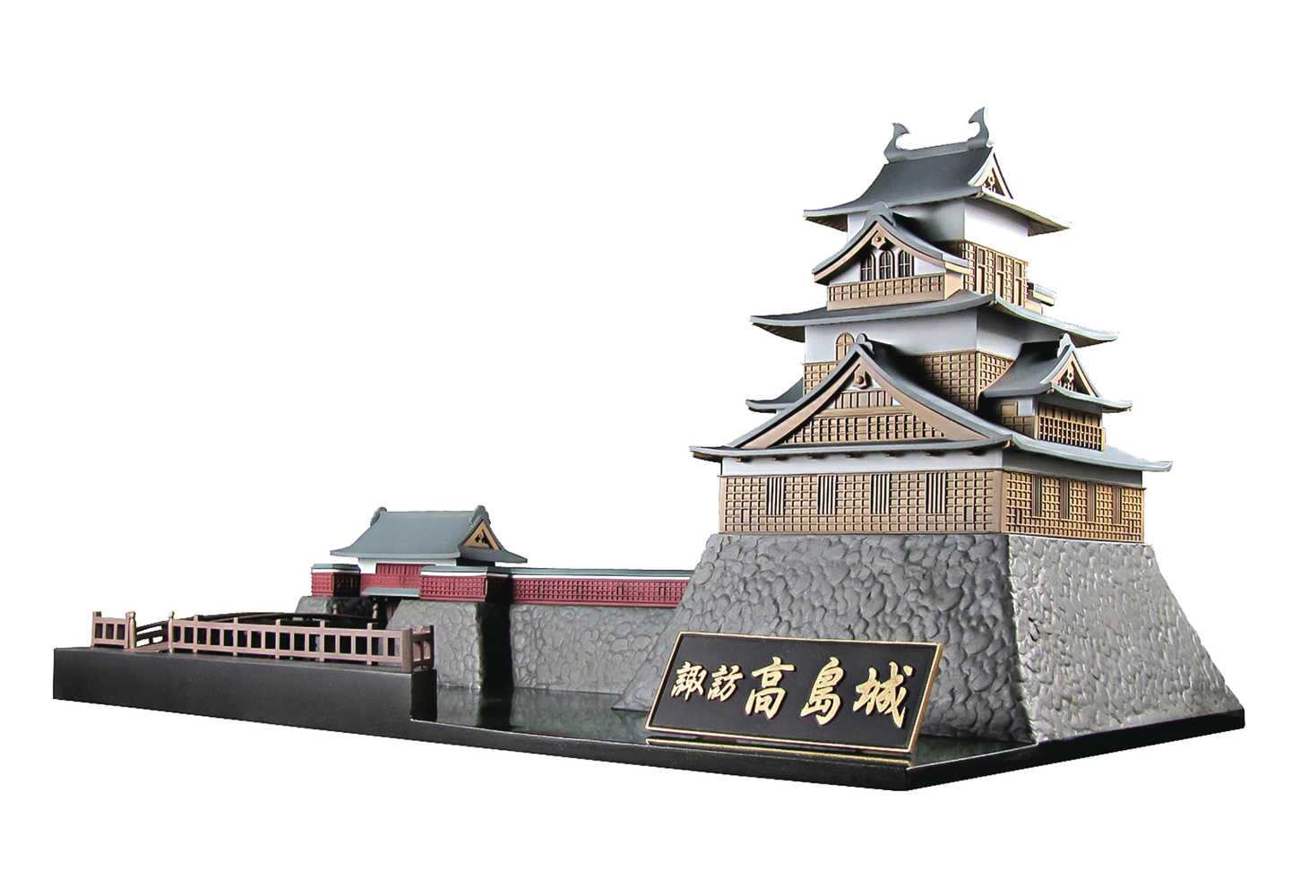 Castle Collection Suwa Takashima Castle Plastic Model Kit (Net