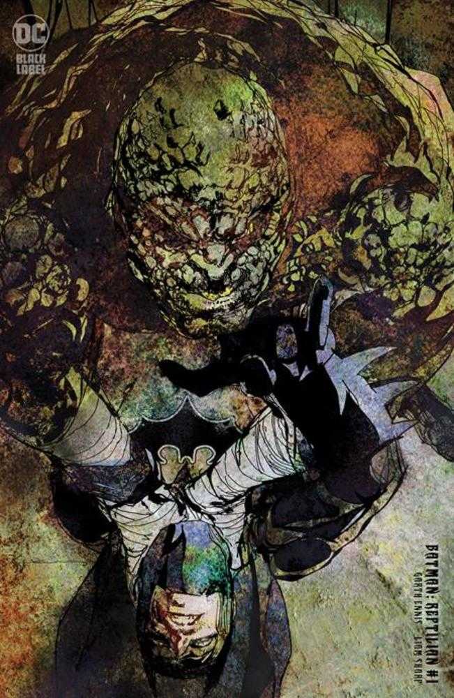 Batman Reptilian #1 (Of 6) 1 in 25 Bill Sienkiewicz Card Stock Variant
