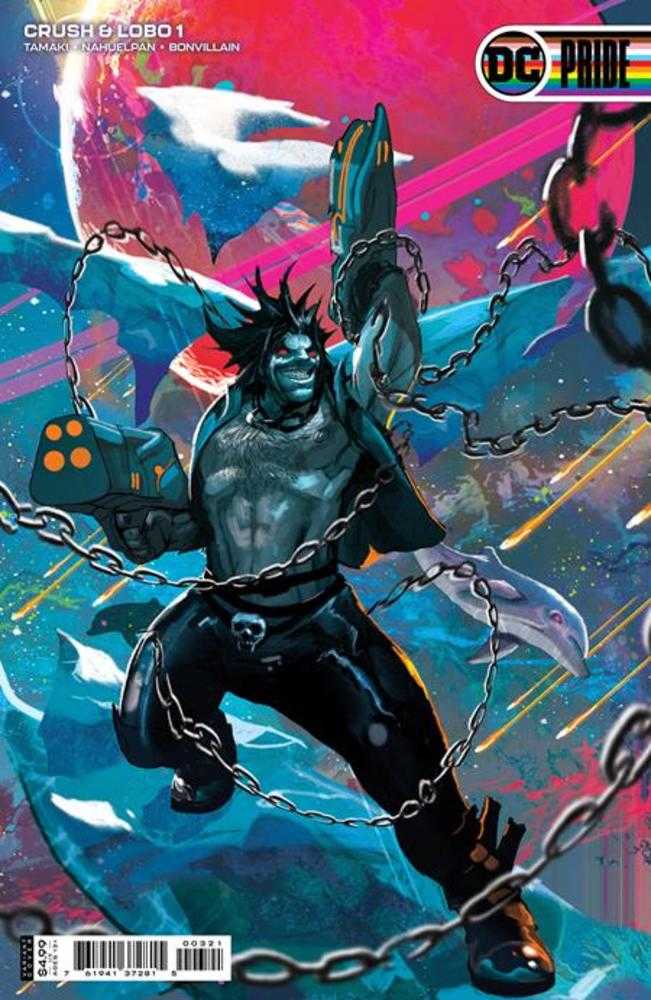 Crush & Lobo #1 1 in 25 Christian Ward Card Stock Variant