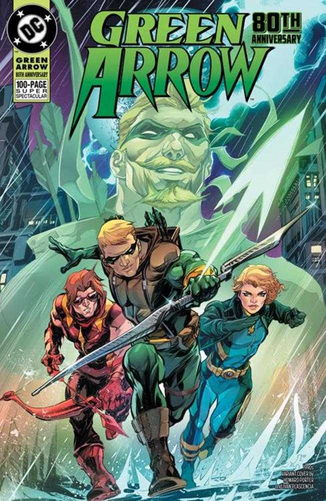 Green Arrow 80 Th Anniversary 100 Page Super Spectacular #1 Cover G Howard Porter 1990 S Variant