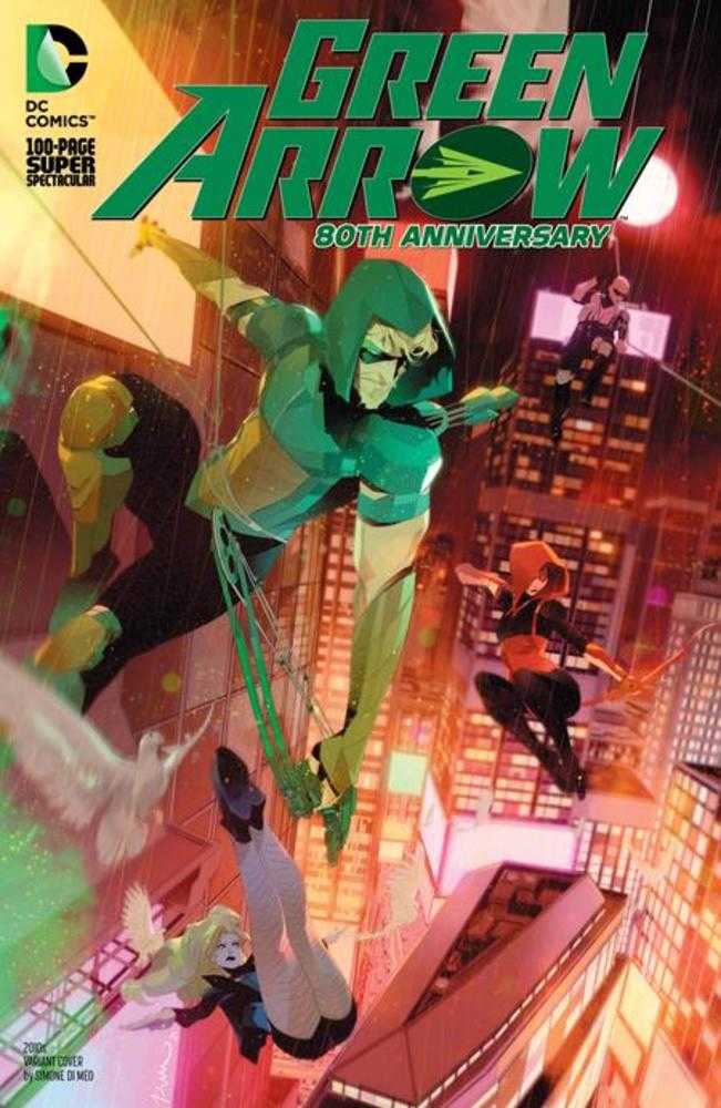 Green Arrow 80 Th Anniversary 100 Page Super Spectacular #1 Cover I Simone Di Meo 2010 S Variant